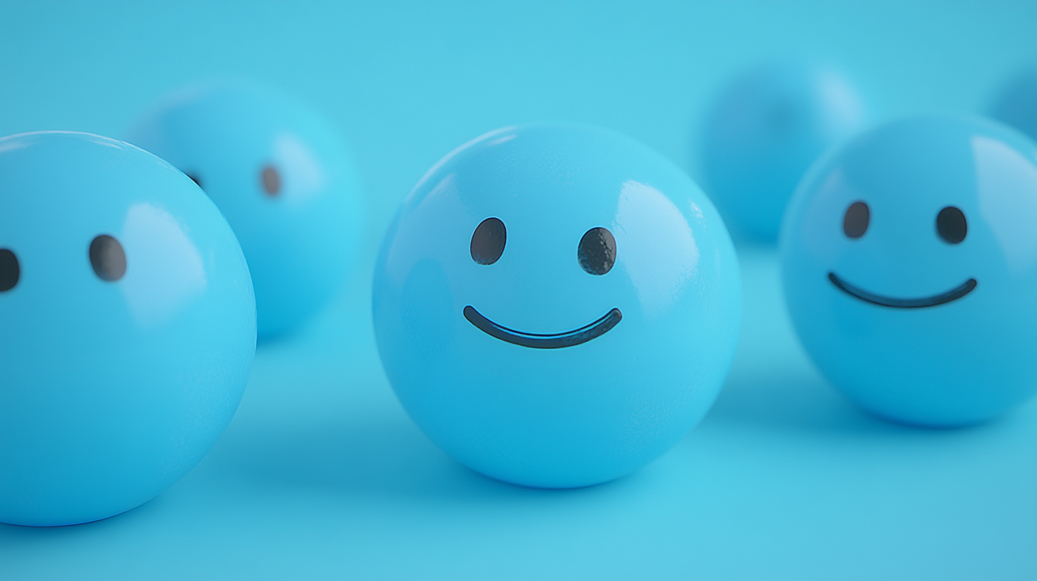 emoji blue