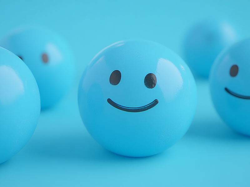 emoji blue